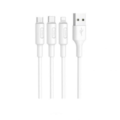 X.Cell  USB A To USB C Lightning Micro USB High Performance 1.5M Cable — 1