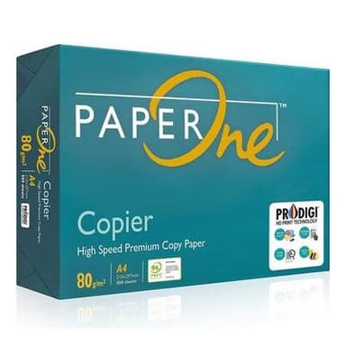 PaperOne High Quality A4 Paper 80 GMS 500 Sheets, White — 1