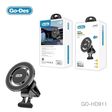 Go-Des Foldable anglemagnetic mobile car phone holder — 1