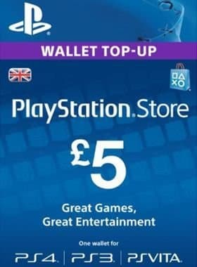 PlayStation UK BP5 Gift Card — 1