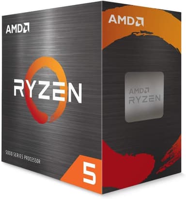 AMD Ryzen 5 5600X 6-core, 12-Thread Unlocked Desktop Processor with Wraith Stealth Cooler — 1