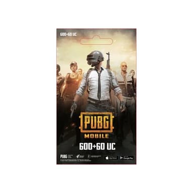 Pubg Pin 600+60 UC Retail Gift Card — 1