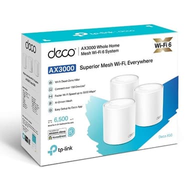 TP-Link Deco X50 AX3000 Whole Home 3 Pack Mesh WiFi 6 System – Powerful Whole Home Coverage — 1