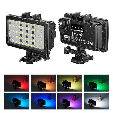 Jmary FM-72RGB Water Proof Fill Light Portable 5W 3000mAah Universal — 1