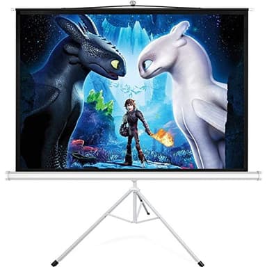 iView Manual Tripod Projector Screen 200 x 200 cms — 1