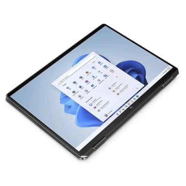 HP SPECTRE X360 14-EF0005NE-6H5N5EA | INTEL I7 1255U 1.7, 16GB, 1TB, 13.5 WUXGA 2in1, INTEL IRIS Xe, Win11 Home, Eng-Arab K/B, Black + Sleeve, Stylus Pen — 1