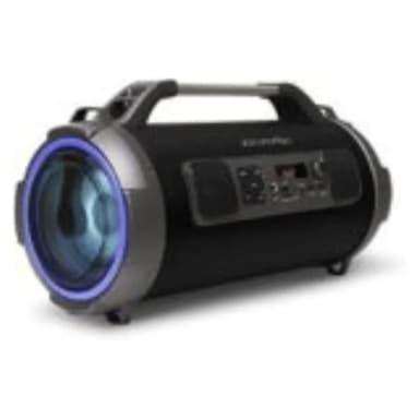 Porodo Portable Bluetooth Speaker Soundtec Adventure Portable Outdoor Speaker 24W Speaker Power with 2.5 Hours Playtime RGB Lighting System Supporting FM Radio AUX Connector Micro SD — 1