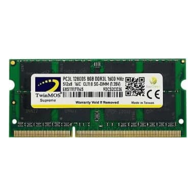 TwinMos 8GB DDR3 1600MHz SO-DIMM Laptop RAM — 1