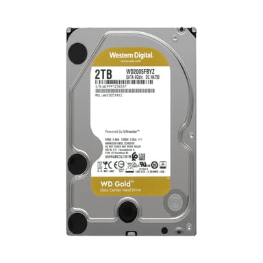 WD 2TB Gold Data Center 128MB 6GB/s — 1