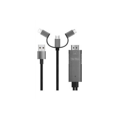 Go Des GD-8272 3 in 1 HDTV Cable1.8m — 1