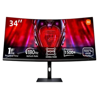 Xiaomi Curved Gaming Monitor G34WQi 34 Inch — 1