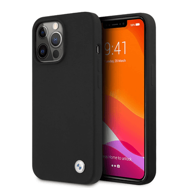 BMW Liquid Silicon iPhone 13 Pro Max Case With Soft Touch — 1