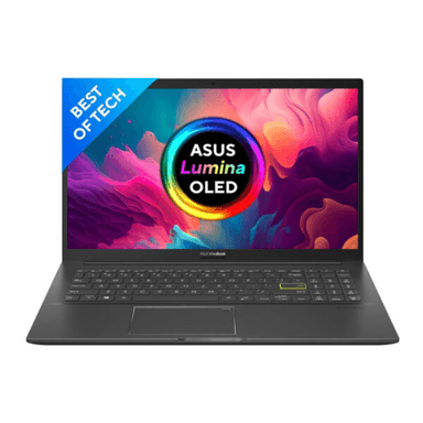 Asus Vivobook 15 OLED K513EQ-OLED005W Slim Laptop – Core i5 2.40GHz 8GB 512GB 2GB Win11Home 15.6inch FHD OLED Silver English/Arabic Keyboard — 1