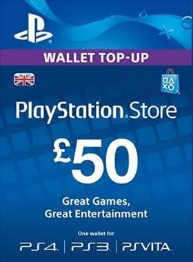 PlayStation UK BP 50 Gift Card — 1