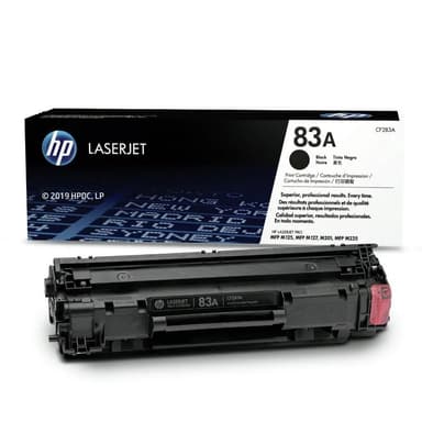 HP 83A Black LaserJet Toner Cartridge | CF283A — 1