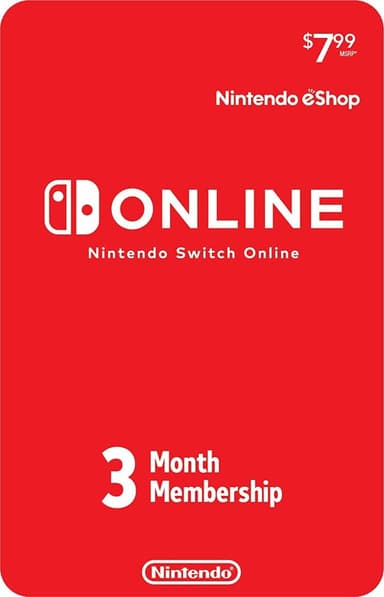 Nintendo 3 Month Gift Card — 1