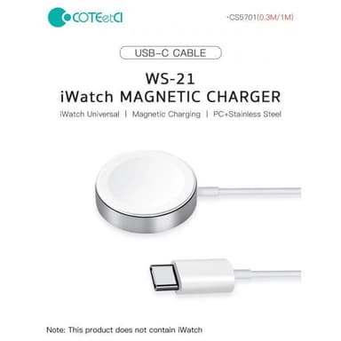 Coteetci I Watch USB C Cable Charger — 1