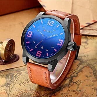 GW Curren 82150 L Date Watch — 1