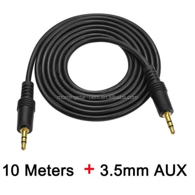 3.5MM Stereo To Stereo 10 Metre Aux Cable — 1