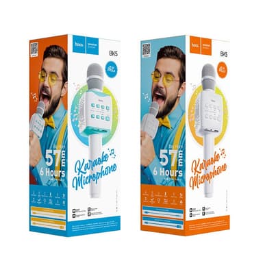 Hoco BK5 Cantando Wireless microphone for karaoke with column — 1
