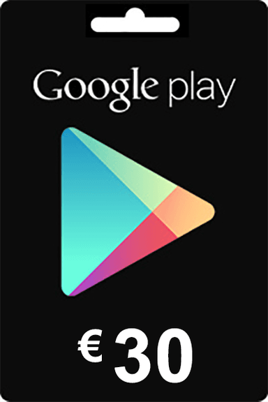 GooglePlay EUR 30 Gift Card — 1