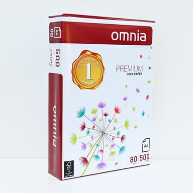 Omnia Photocopy Paper A4 80gsm Clean Printing — 1