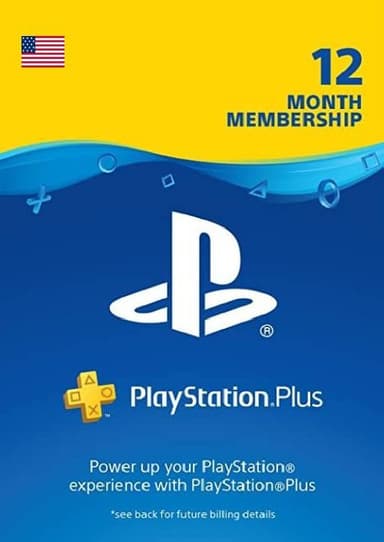 PlayStation USA 12 Month Gift Card — 1