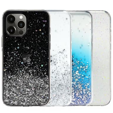 Green Happiness 3D Glitter Resign Case iPhone 13 PRO 6.1" — 1