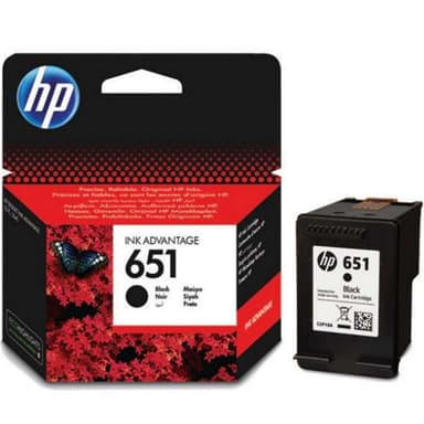 HP 651 Black Original Ink Cartridge — 1