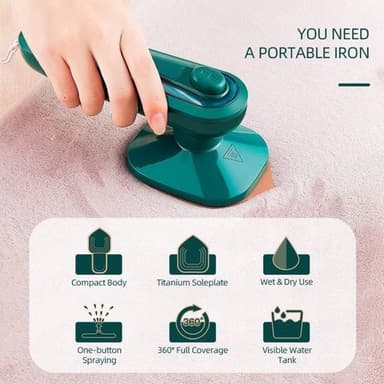 professional micro steam iron — 1