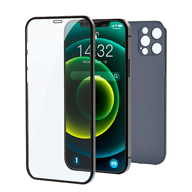Devia 2 IN 1 Ultra Thin Tempered Glass Protective Case — 1