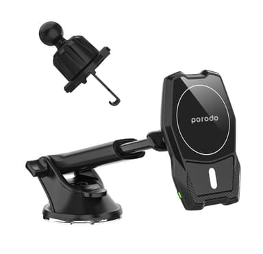 Porodo Magsafe Car Mount with Air Vent And Extension Stand — 1