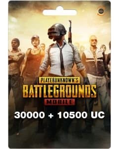 Pubg Pin 30000+10500 UC Retail Gift Card — 1