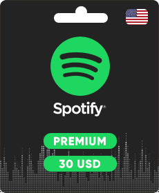 Spotify USD 30 Gift Card — 1