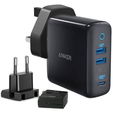 Anker Power Port III 2 Port 60W Charger A2629H11 — 1