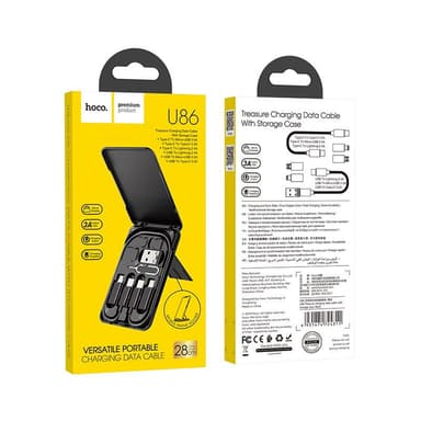 Hoco Versatile Portable Charging Data Cable — 1