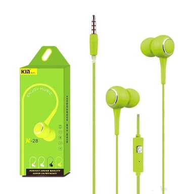 KIN K-28 Kyin K28 Good Sound Quality 3.5mm Music Earphone with Mic — 1