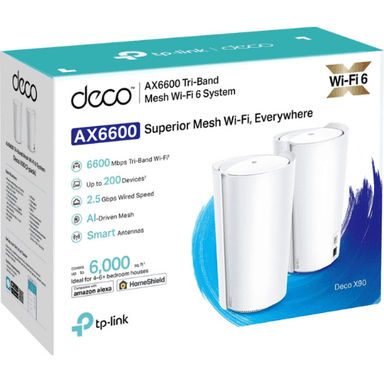 Tp Link Deco X90 AX6600 Whole Home Mesh Wifi 6 System 2 Pack — 1