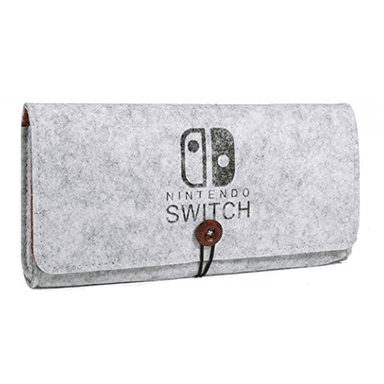 AhaStyle Portable Travel Carrying Case Protective Felt Pouch Cover Nintendo Switch Lite — 1
