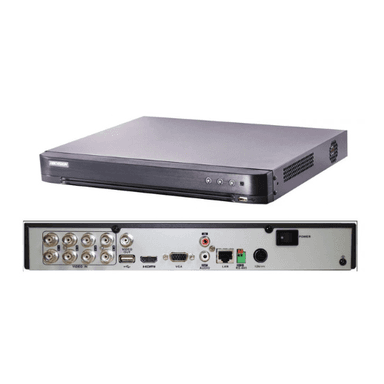 Hikvision (iDS-7208HQHI-M1/S) 8-ch 1080p 1U H.265 AcuSense DVR — 1
