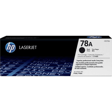 HP 78A Black  LaserJet Toner Cartridge | CE278A — 1