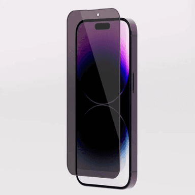 Levelo Privacy Black-Edition Silicone iPhone 14 Pro Max - Black — 1