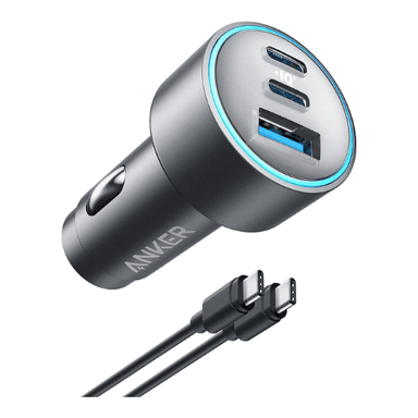 Anker  335 USB-C Car Charger,67W 3-Port Compact Fast Charger A2736H11 — 1