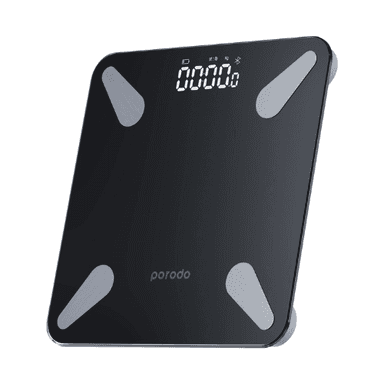 Porodo Lifestyle Bluetooth Smart Body Scale  PD-LSBSC-Black — 1