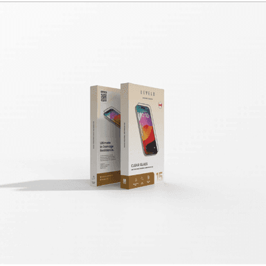 Levelo Full Screen Soft edge Twice-Tempered Glass For iPhone 15 - Black — 1