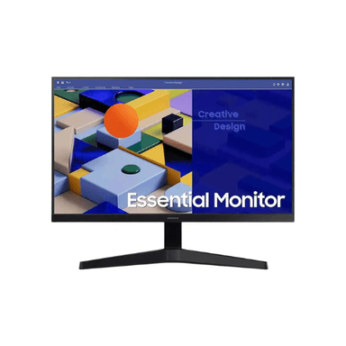 Samsung Essential 24" S3 Flicker Free Monitor, Black LS24C310EAMXUE — 1