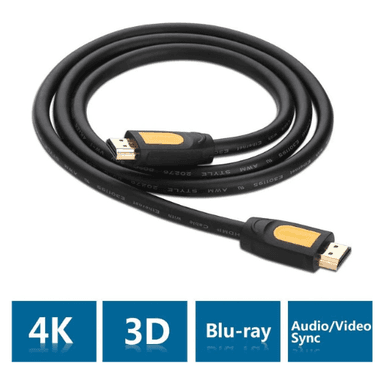 UGREEN 4K HDMI 2.0 Gold Cable 5 Meter (MALE - MALE) Premium Quality — 1