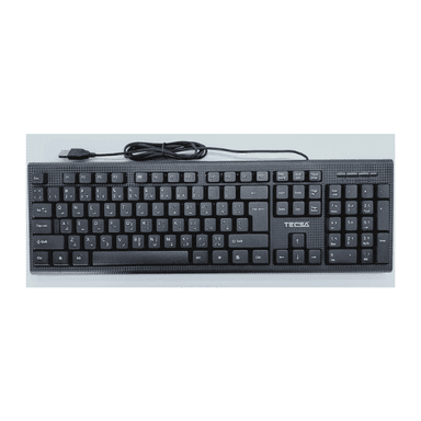 TECSA D11 Desktop Wired Keyboard , Black — 1