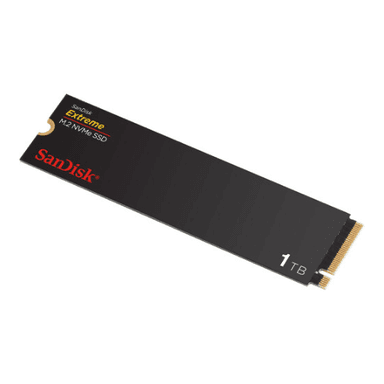 SANDISK EXTREME NVMe PCIe Gen 4 SSD, 5150MB/s R, 4900MB/s W — 1