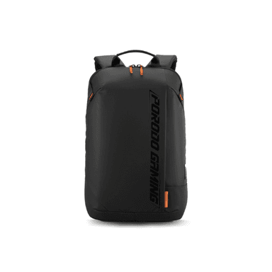 PORODO Gaming Water Resistant PU Laptop Back Pack With  USB C — 1
